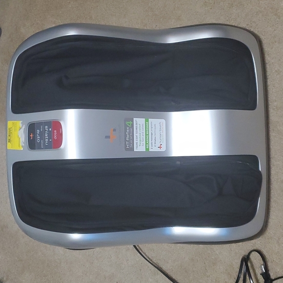 Human Touch Reflex SOL Foot & Leg Massager, Heat Plantar Fasciitis Relief and Sh - Picture 3 of 5